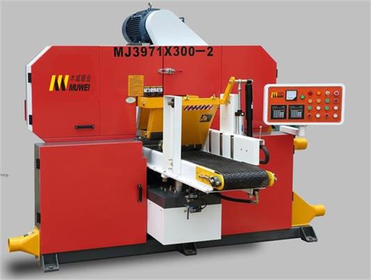 Double blade band saw